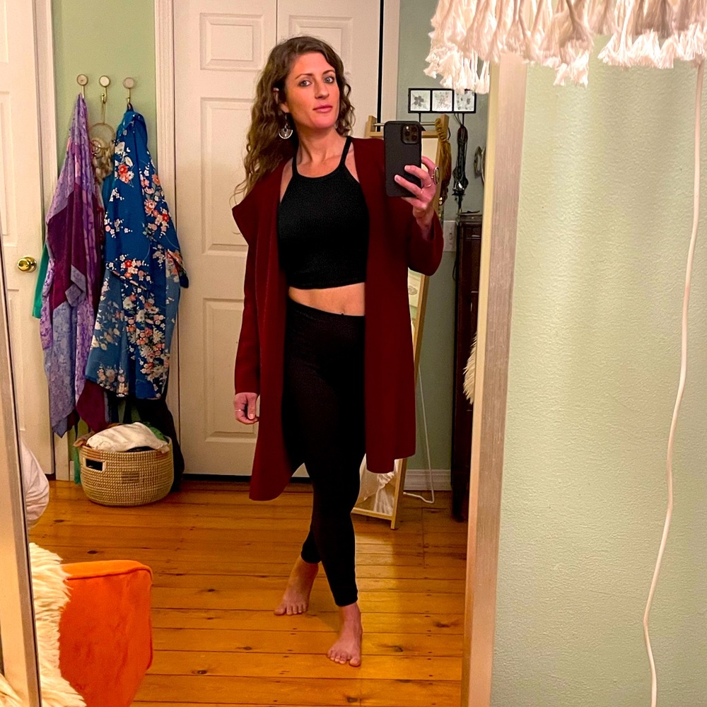 J Crew Juliette Collarless Sweater-Blazer 💥